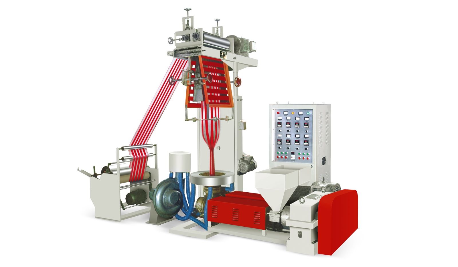 وحدة نفخ فيلم بشريط ثنائي اللون